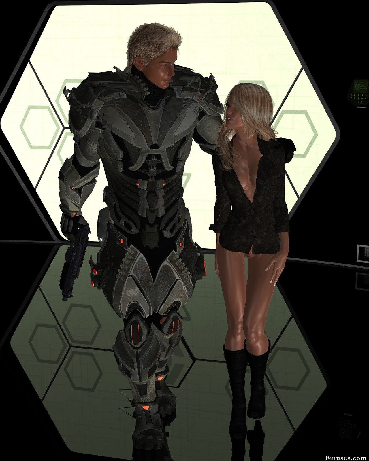 Cosmic 3D Angels - A Space Pirate's Life - Page 39