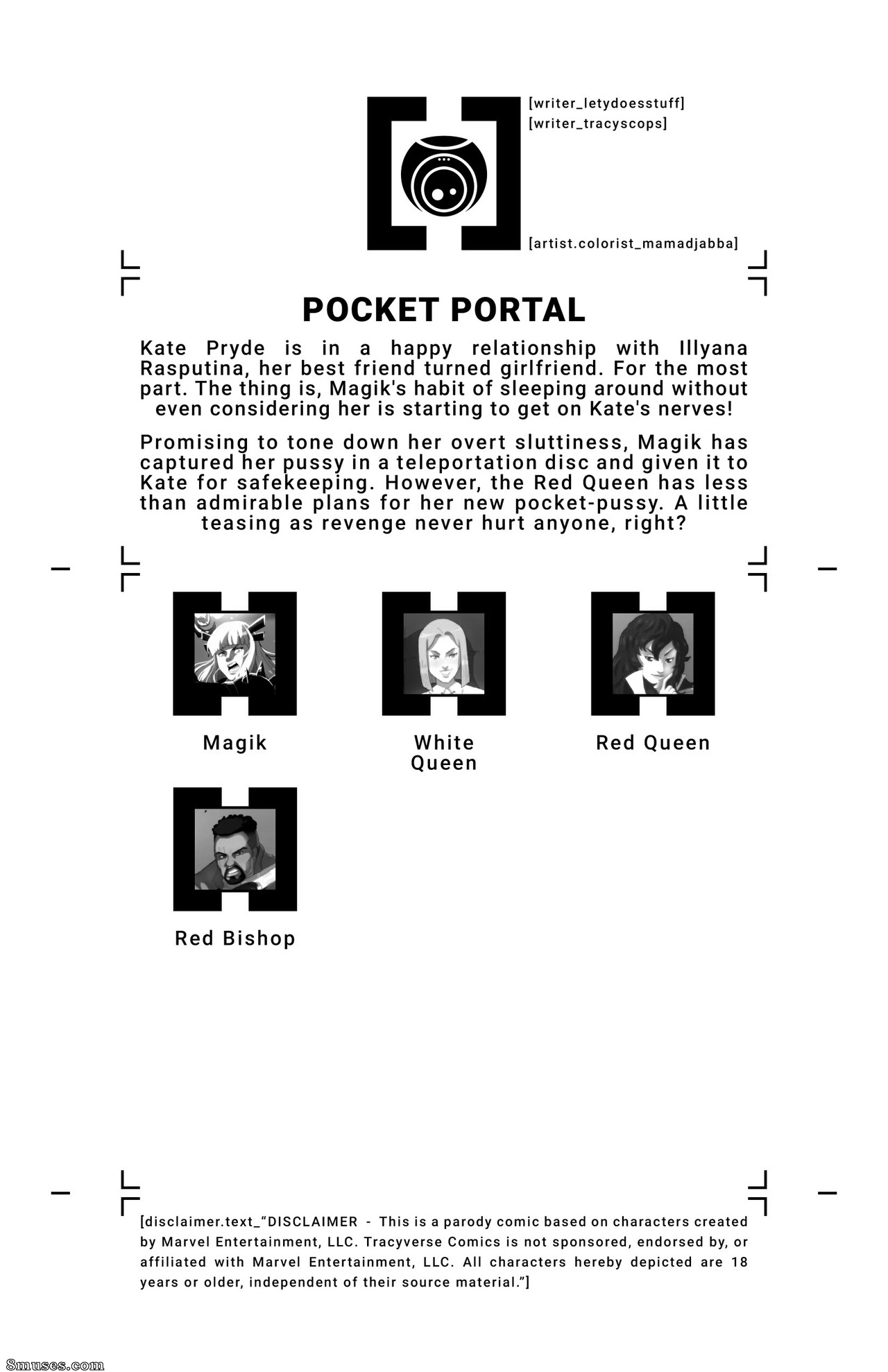 Tracy Scops Comics - House of XXX - Pocket Portal - Page 2