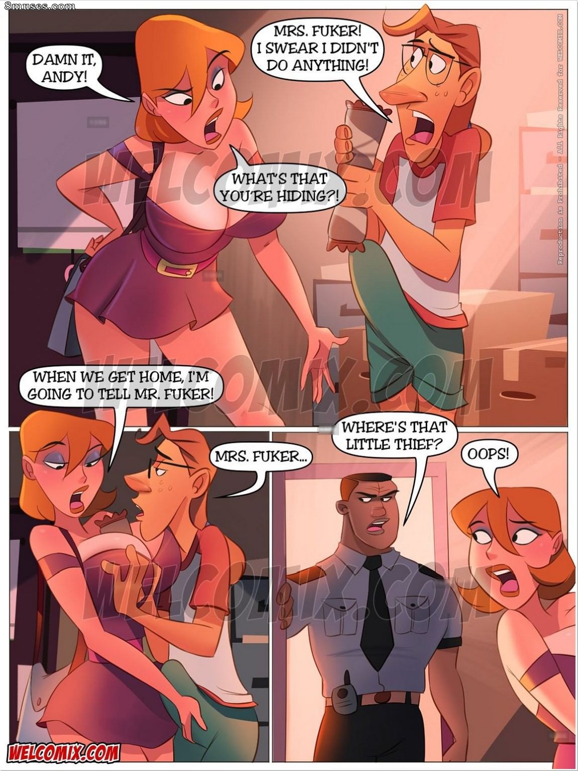 Familia Sacana - English - Family Sacana 31- Stealing Chocolates - Page 8