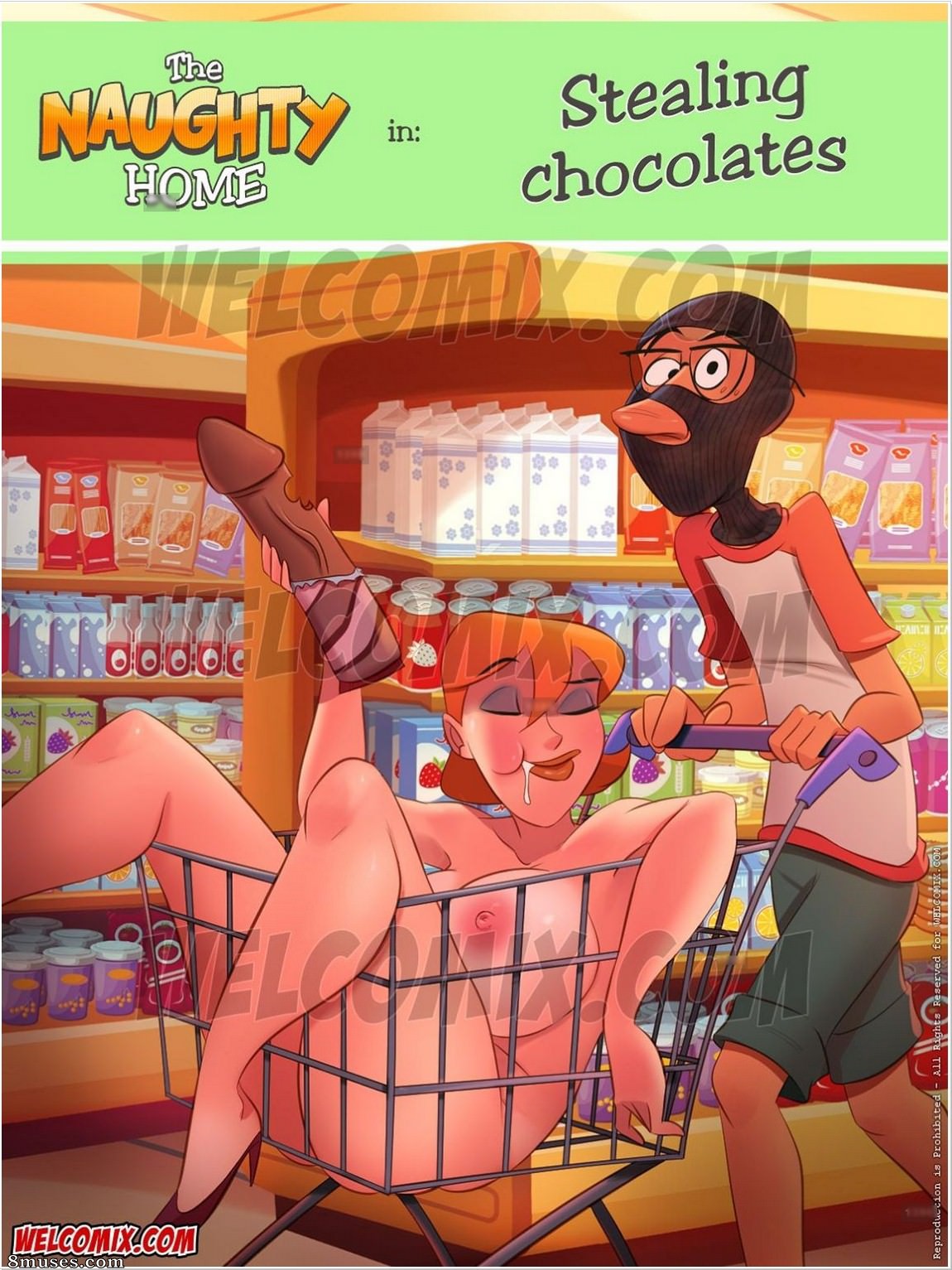 Famille sacana - Anglais - Sacana familiale 31 - Voler des chocolats - Page 1