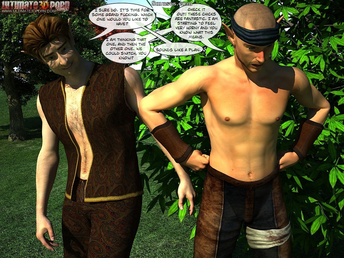 Ultimate3DPorn Comics - Alicia in the wonderland. Part 1 - Page 38