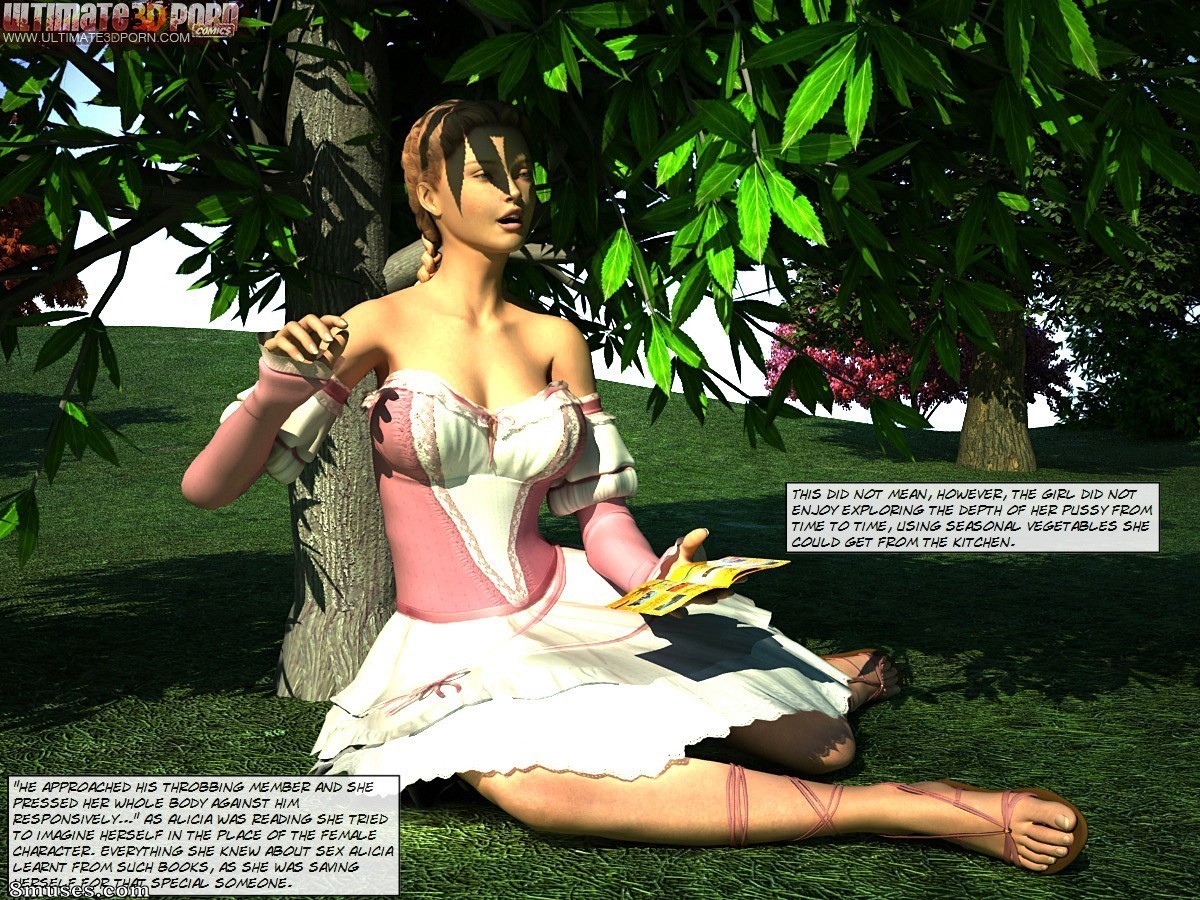 Ultimate3DPorn Comics - Alicia in the wonderland. Part 1 - Page 2