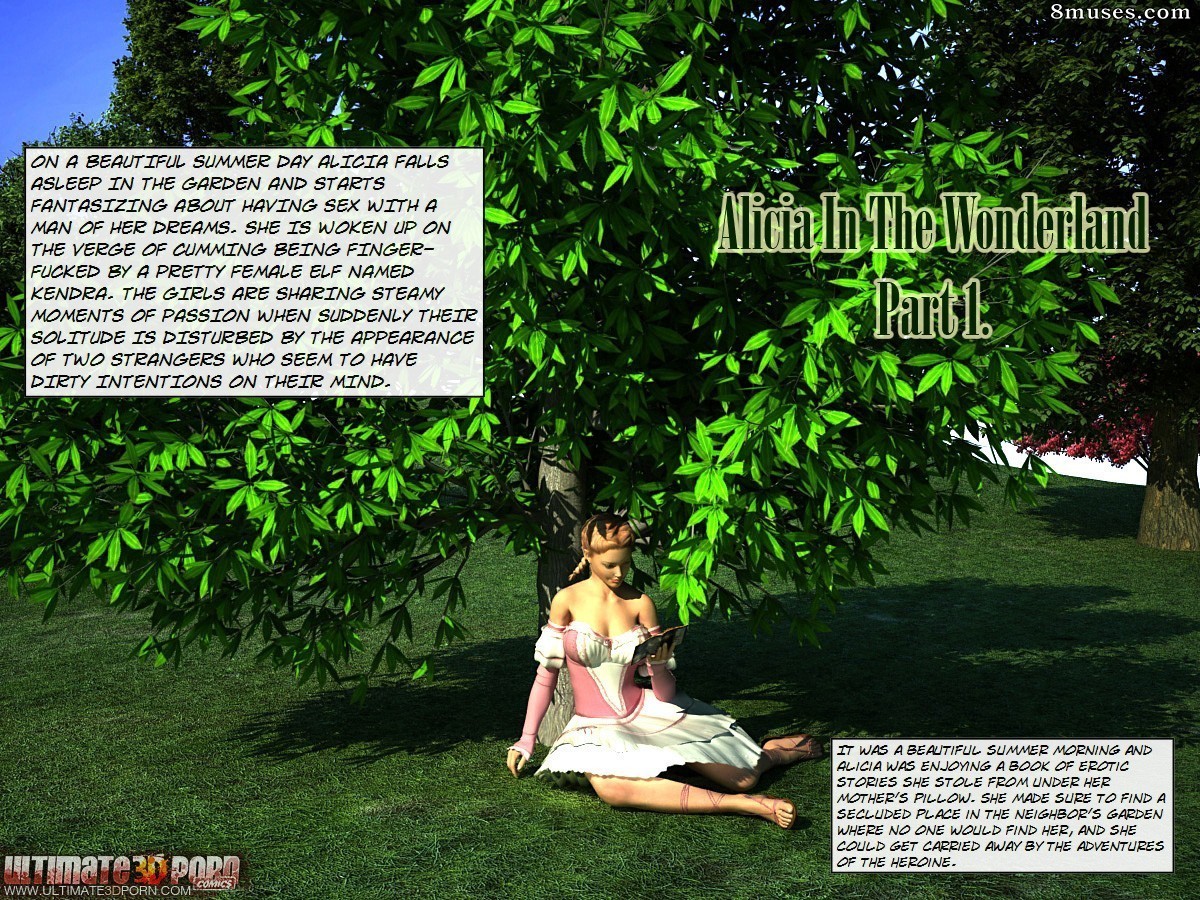 Ultimate3DPorn Comics - Alicia in the wonderland. Part 1 - Page 1
