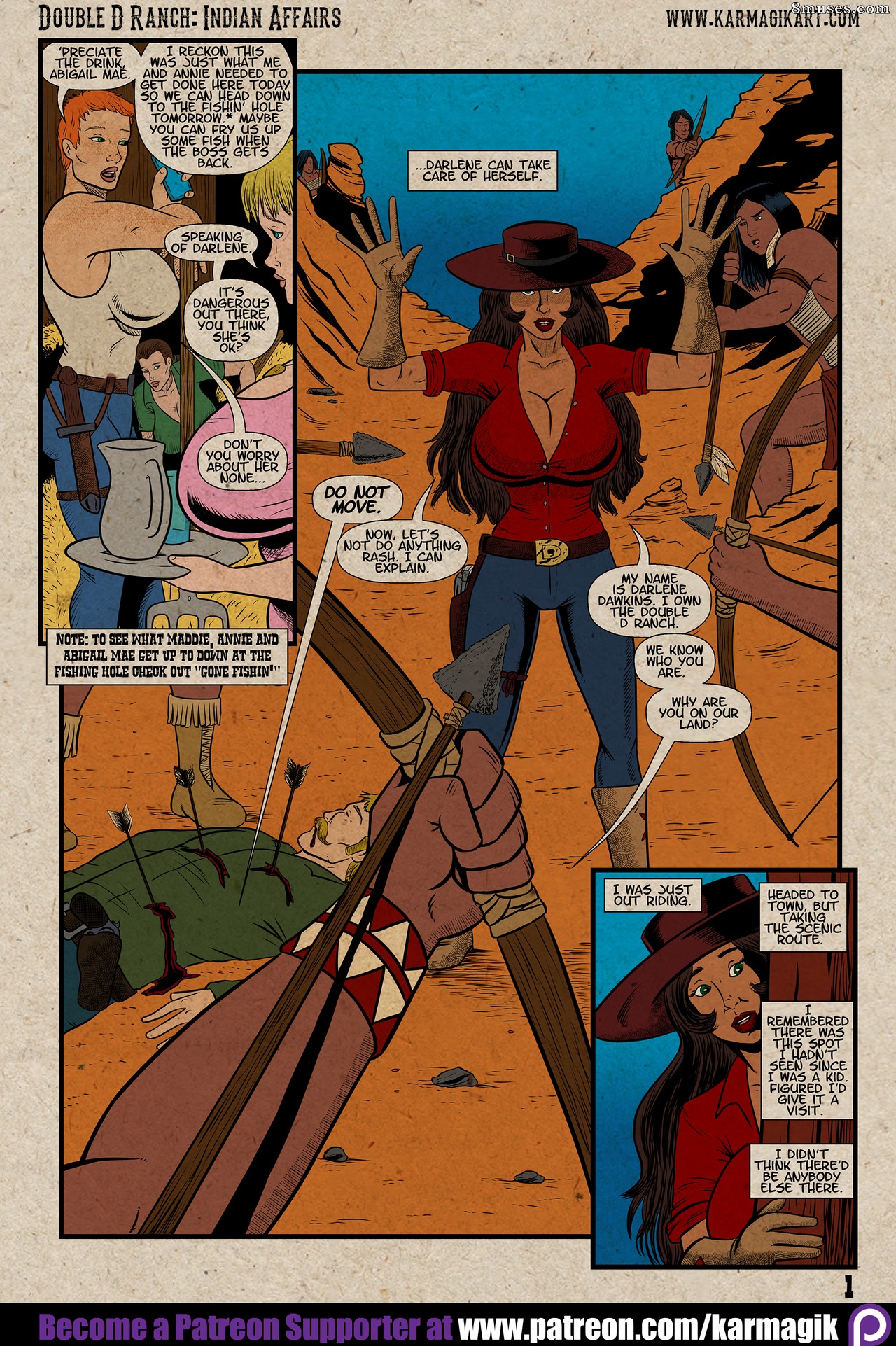 Issue 2 - Indian Affairs - Color - Page 2