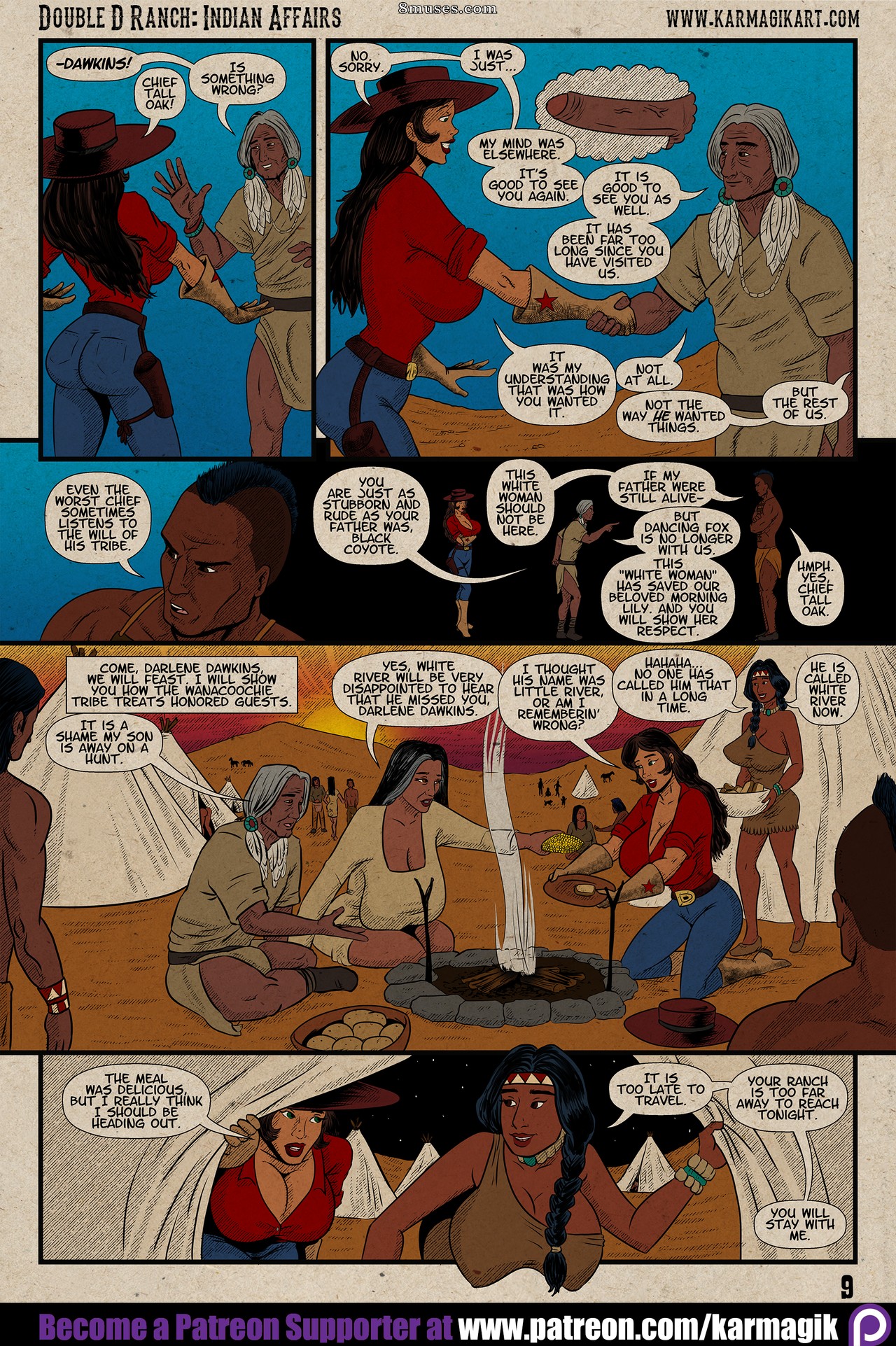 Issue 2 - Indian Affairs - Color - Page 10
