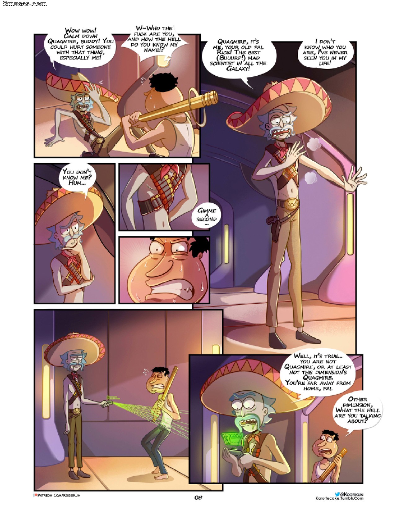 Quagmire Into the Multiverse - Issue 1 - Page 9