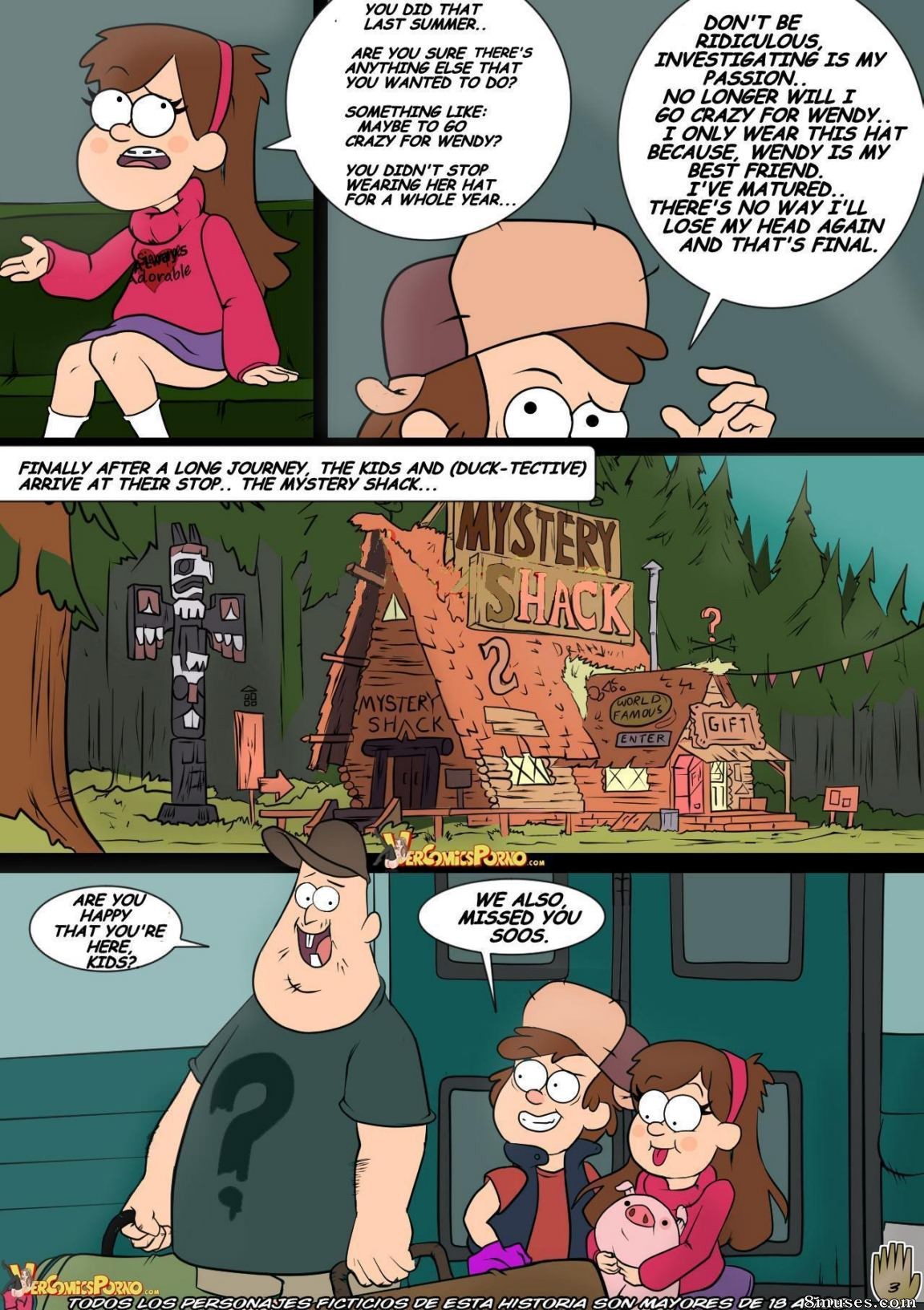 [drah Navlag] One Summer Of Pleasure 1-4 (gravity Falls)