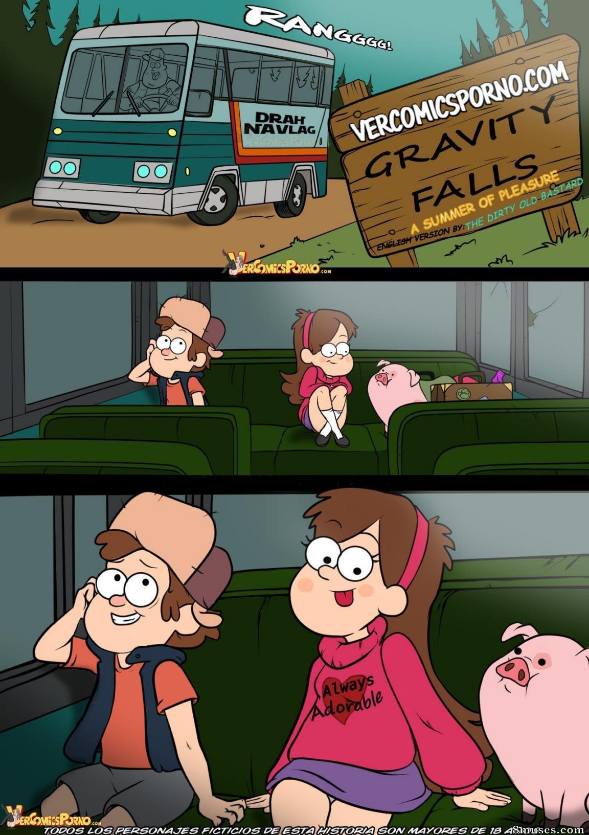 Gravity Falls - A Summer of Pleasure - Issue 1 - Page 2