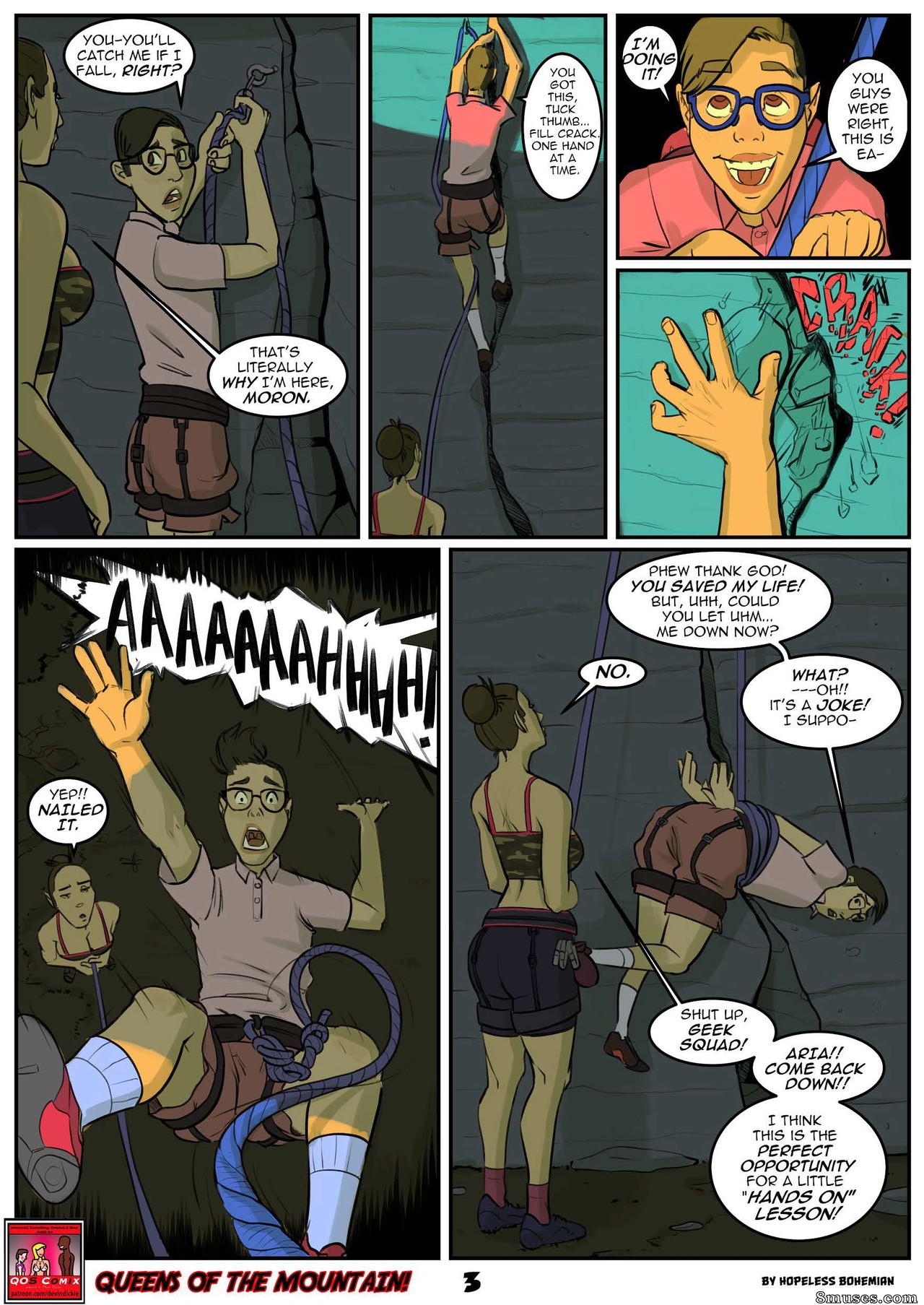 Devin Dickie Comics - Queens of the Mountain - Page 3