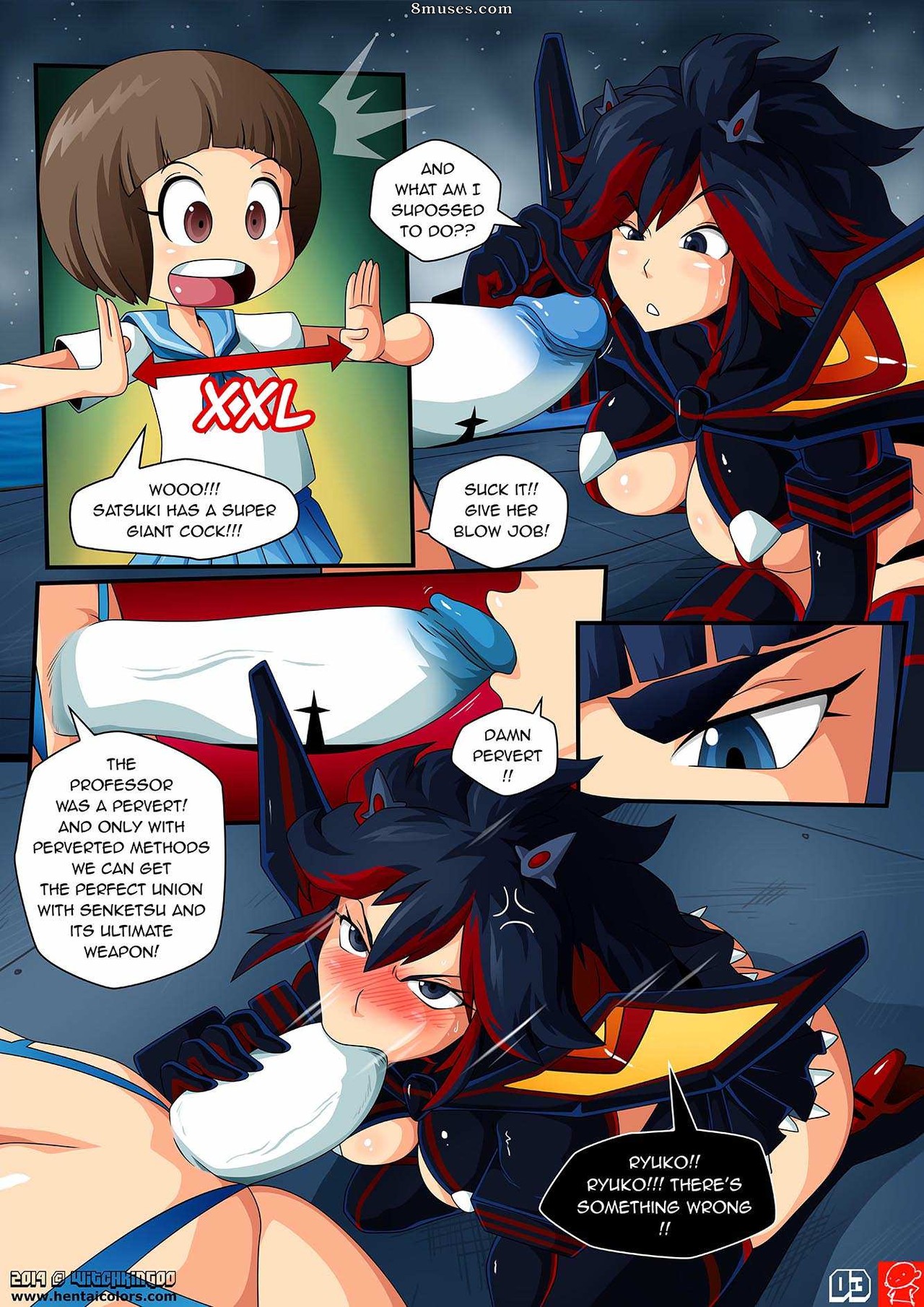 Witchking00 Comics - Kill La Kill - Arma final - Página 4