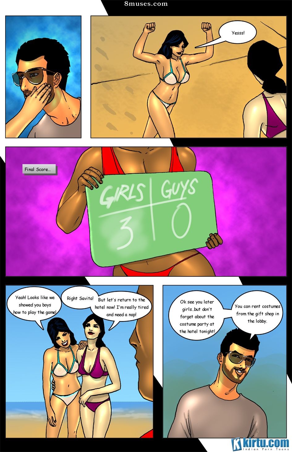 Kirtu.com Comics - Savita Bhabhi in Goa - Part 4 - Page 10