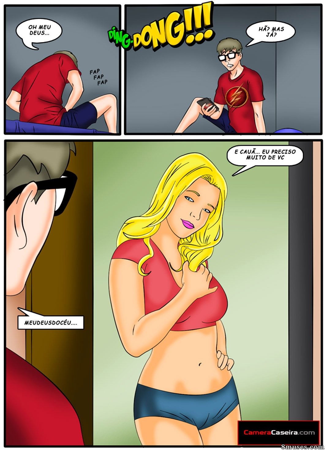 Negros Tarados e Dotados - 11 A Patricinha e o Porteiro 7 - Page 5