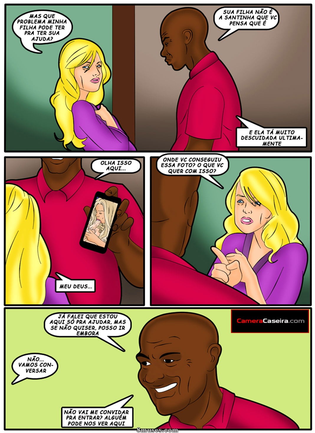 Negros Tarados e Dotados - 11 A Patricinha e o Porteiro 7 - Page 11