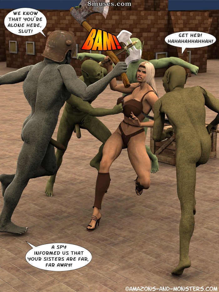 Amazons and Monsters Comics - Guerras de orcs - Página 4