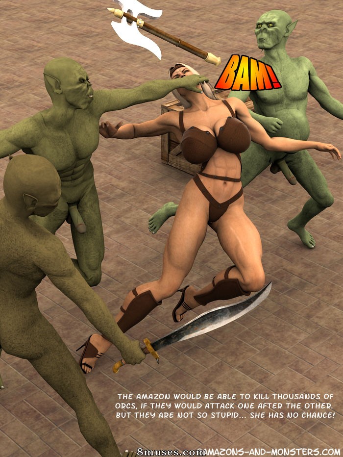 Amazons and Monsters Comics - Orc Wars - Page 6