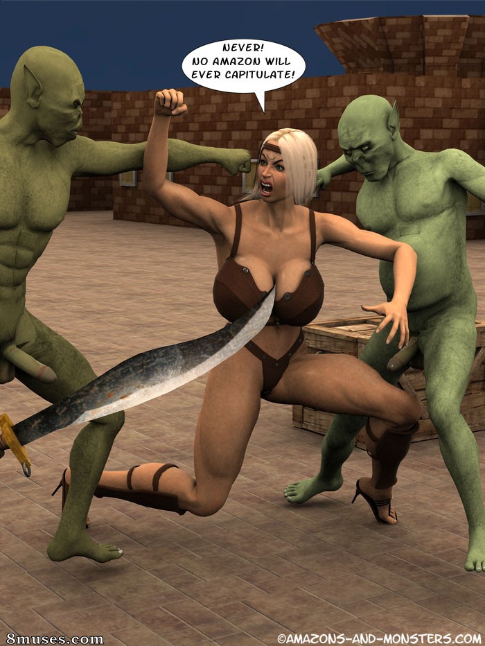 Amazons and Monsters Comics - Guerras de orcos - Página 8