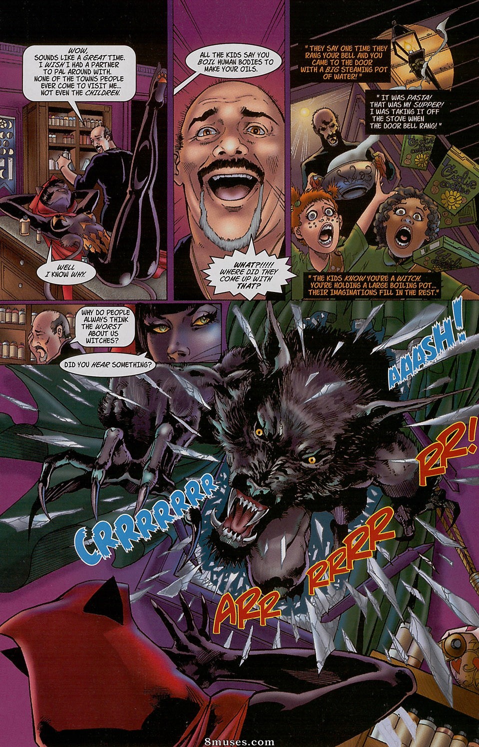 BroadSword Comics - Tarot - La sorcière de la rose noire 012 - Page 17