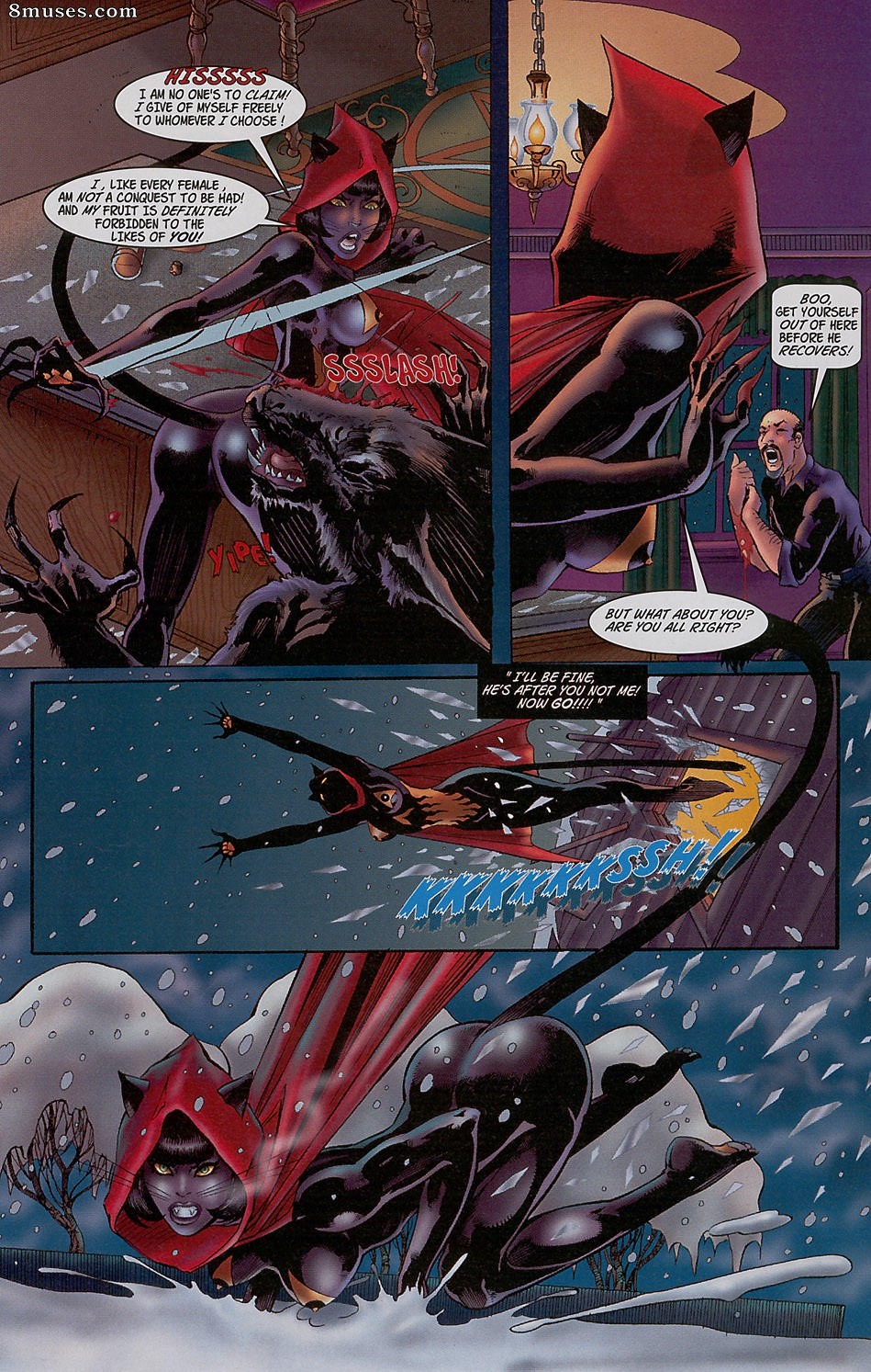 BroadSword Comics - Tarot - La sorcière de la rose noire 012 - Page 19