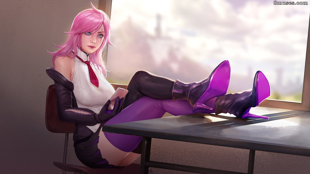 LeagueNTR - Battle Academia Katarina - 002_Illustrations - Page 11