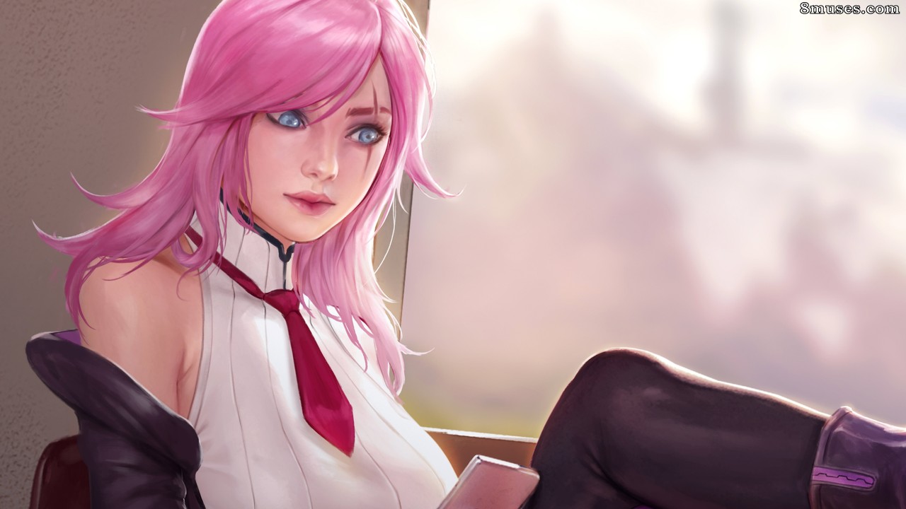 LeagueNTR - Battle Academia Katarina - 002_Illustrations - Page 6