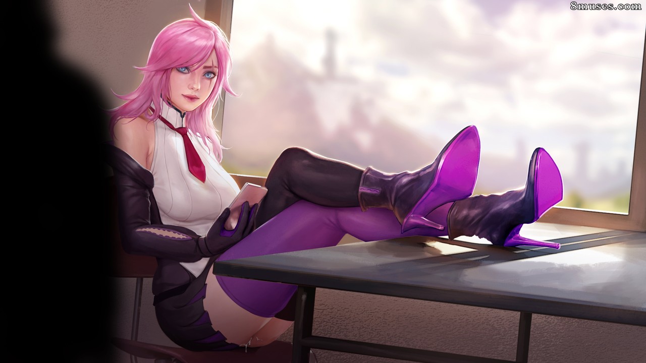 LeagueNTR - Battle Academia Katarina - 002_Illustrations - Page 82