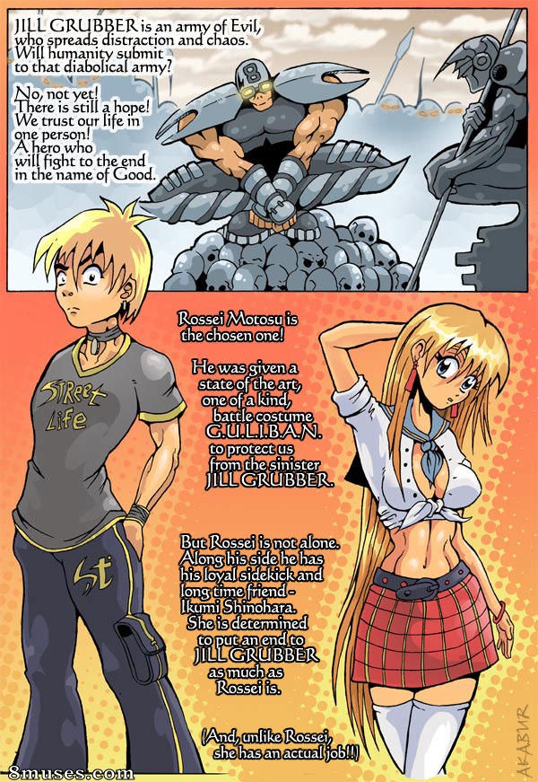AKABUR Comics - G.U.L.I.B.A.N. Warrior - Page 1