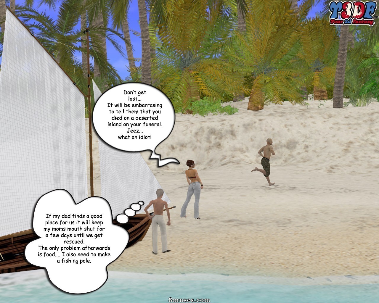 Y3DF - Your3DFantasy.com Comics - Perdido - Página 7
