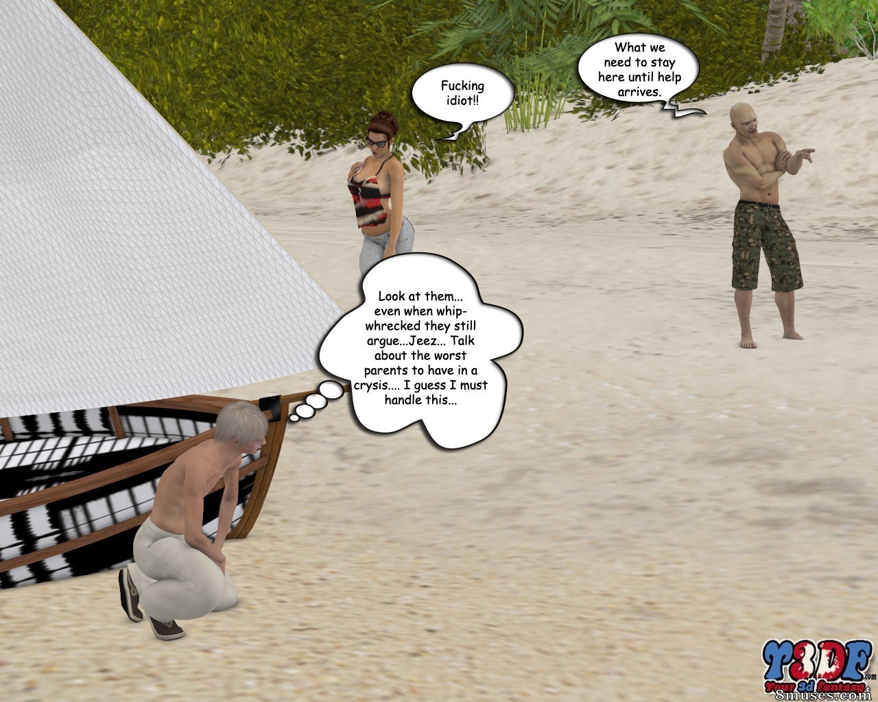 Y3DF - Your3DFantasy.com Comics - खोया हुआ - पेज 3