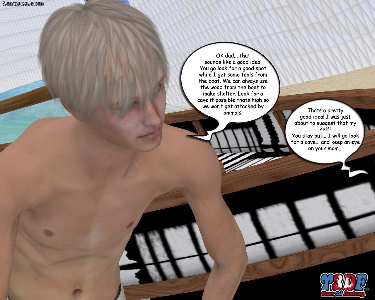 Y3DF - Your3DFantasy.com Comics - Perdu - Page 6