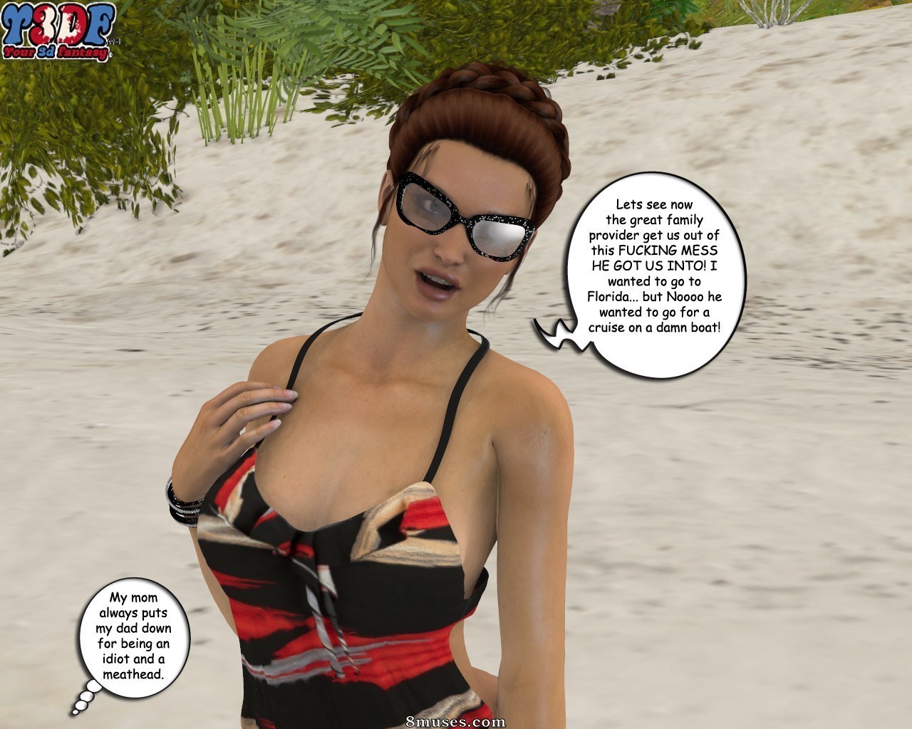 Y3DF - Your3DFantasy.com Comics - Perdu - Page 4