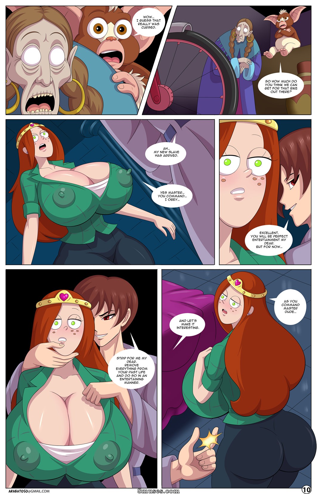 Comics - The Multiverse Hypno Harem - Page 47