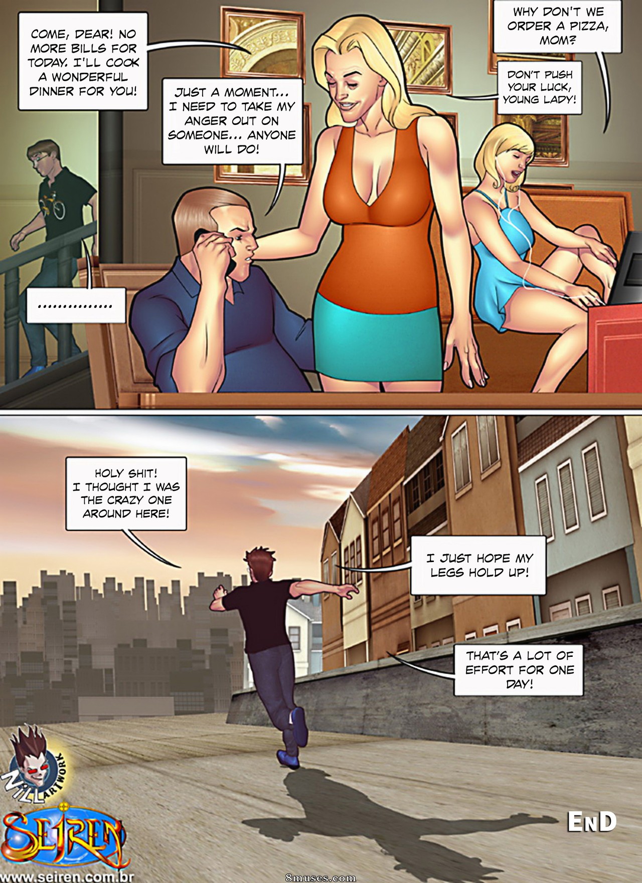 Seiren.com.br Comics - Oh Familia 6 (Elone) - Page 41