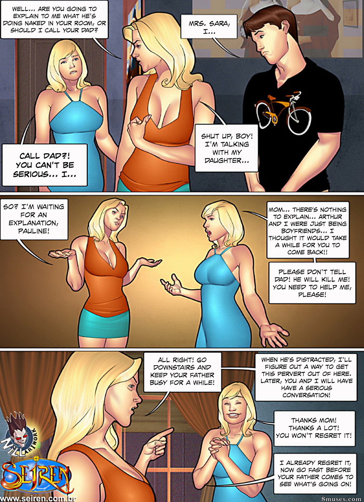 Seiren.com.br Comics - Oh Familia 6 (Elone) - Page 32