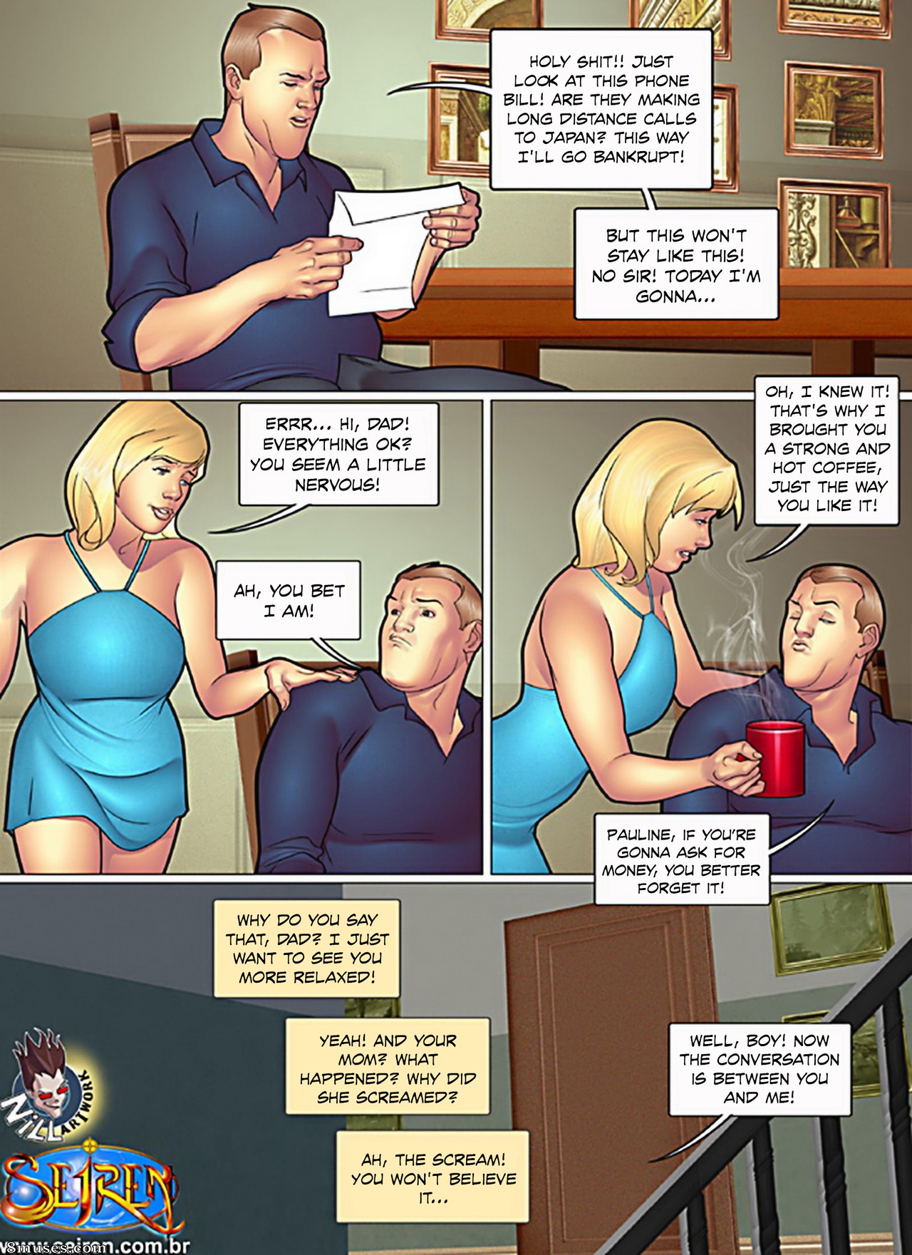 Seiren.com.br Comics - Oh Familia 6 (Elone) - Page 33
