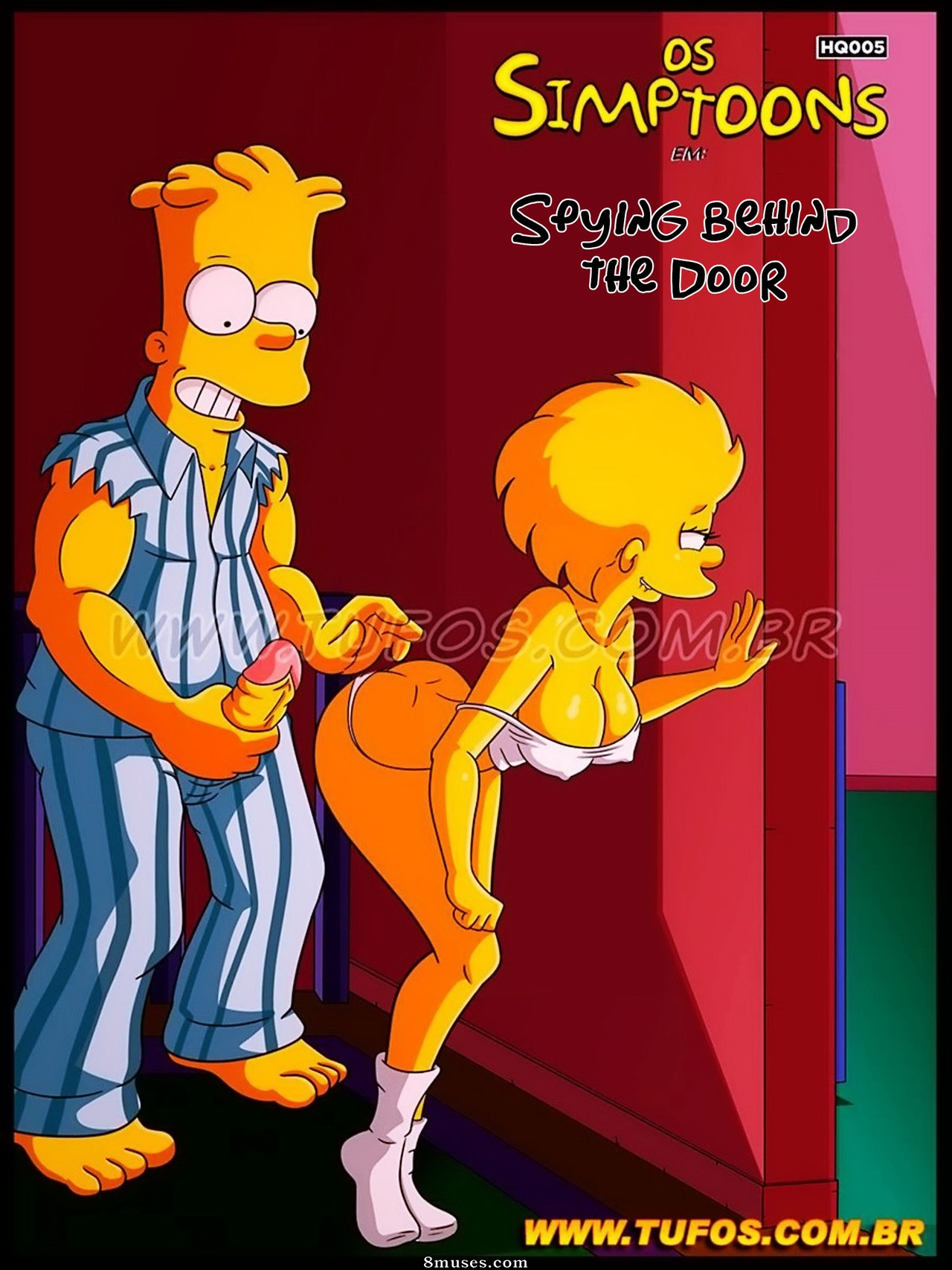 OS Simptoons - English - Issue 05 - Spying Behind the Door - Page 1
