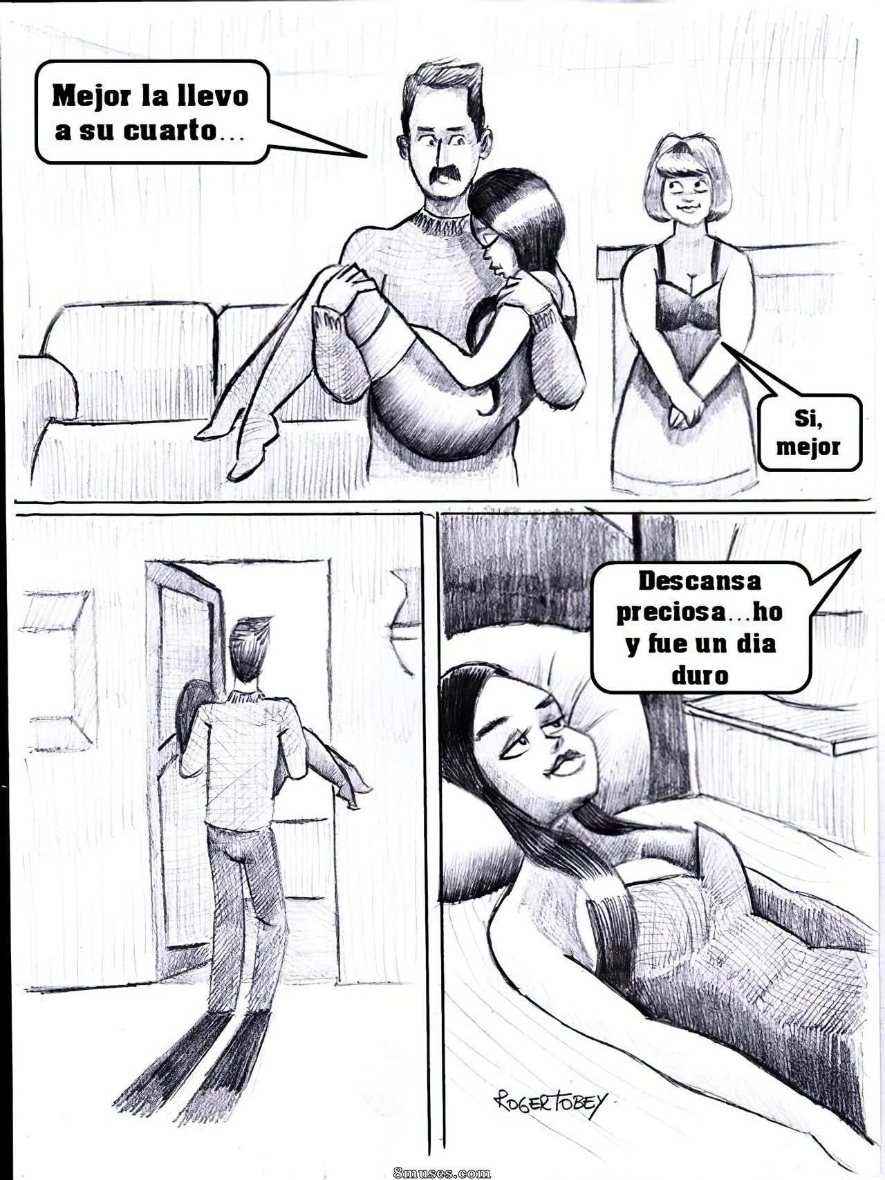Incest comics - Issue 4 - Page 8