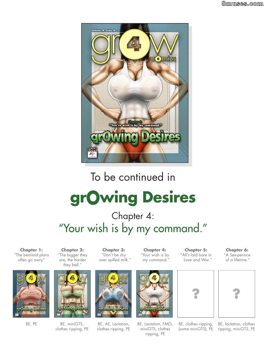 Volume 4 - grOwing Desires - Issue 3 - Don't be shy over spilled milk - Page 24