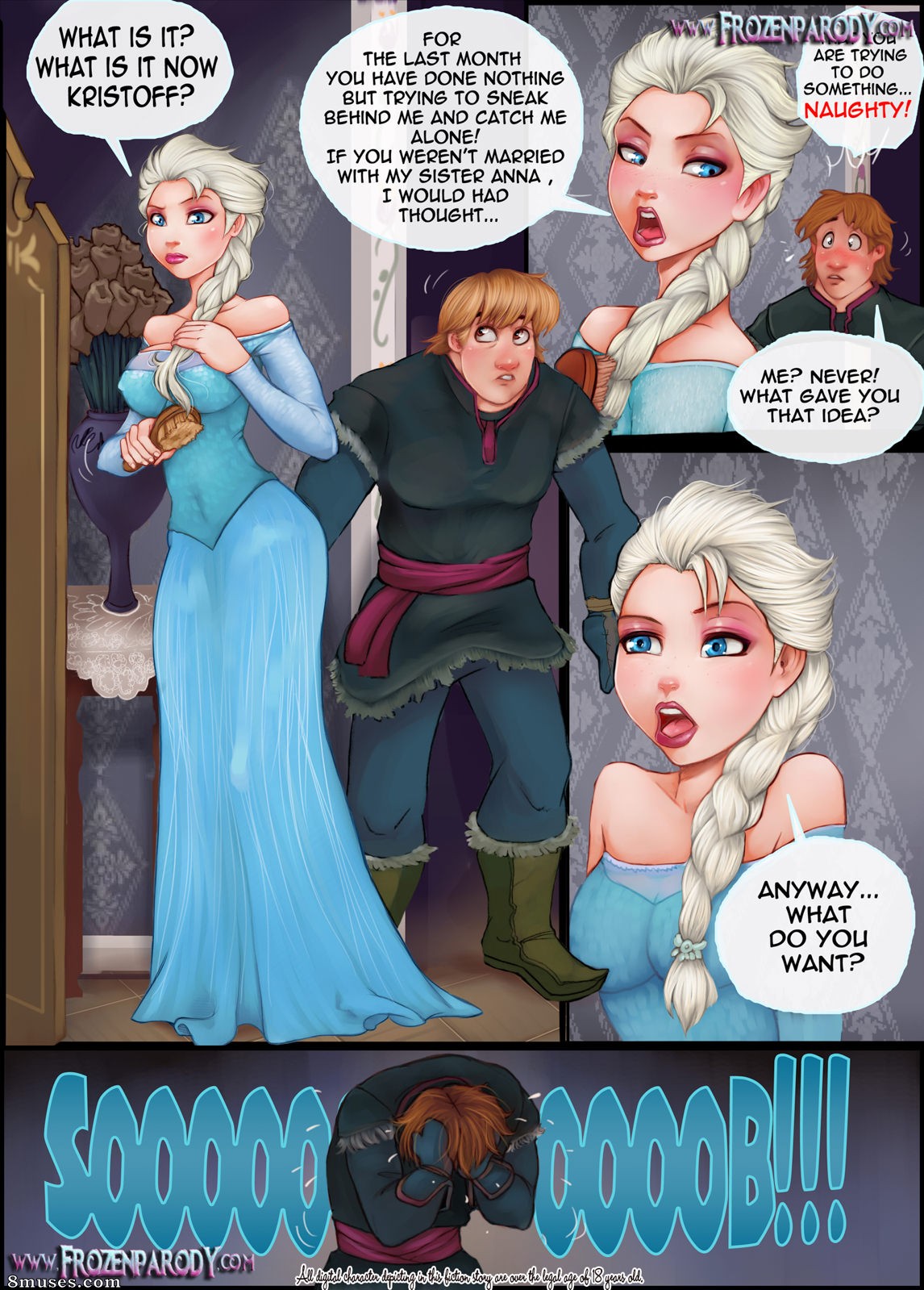 Frozen Parody Comics - Parodia de Frozen 5 - Descongelado - Parte 1 - Página 2