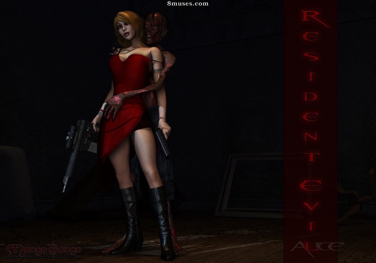 MongoBongo Comics - Resident Evil - Alice - Página 1