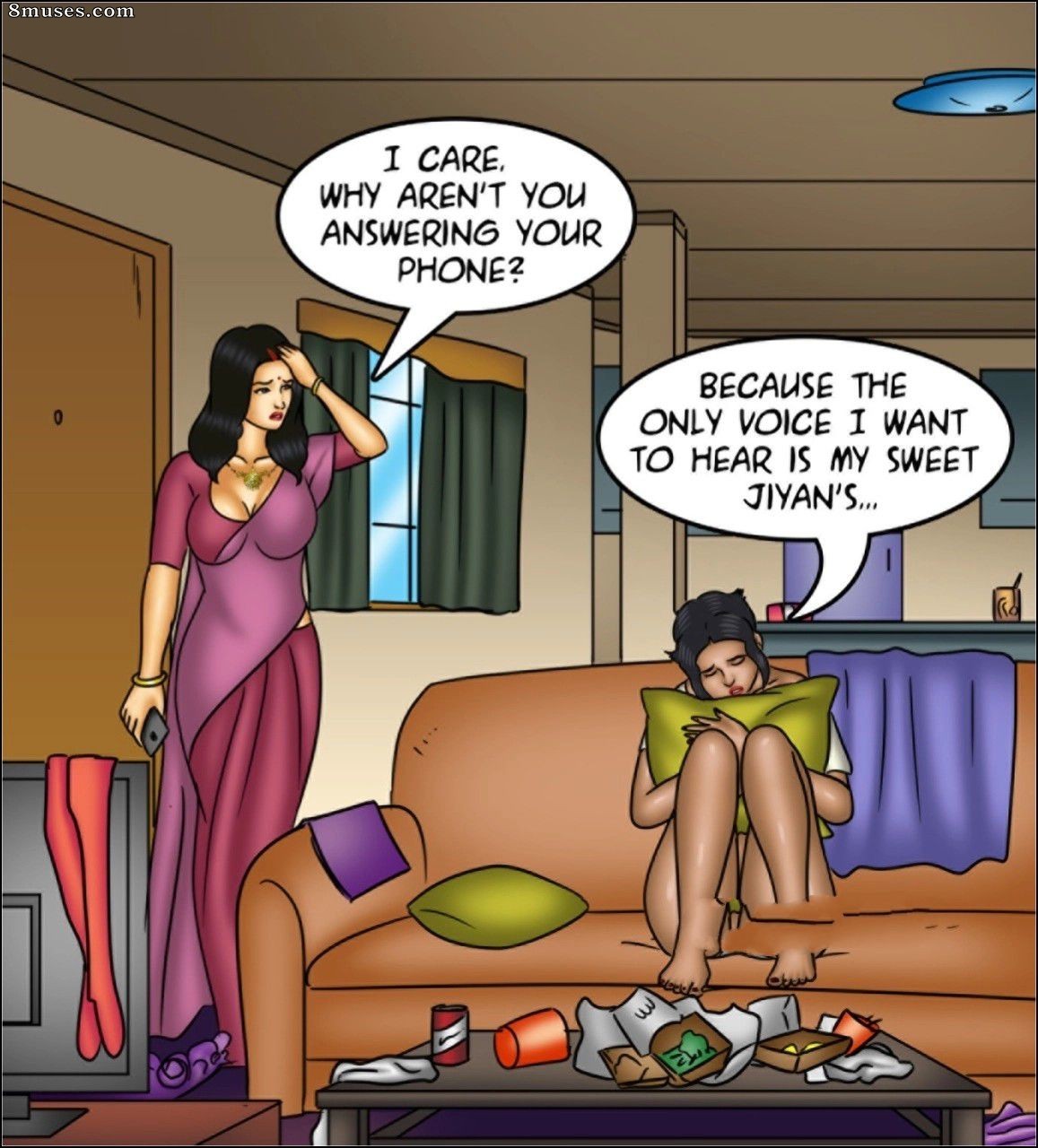 Kirtu.com Comics - Savita Bhabhi - Épisode 149 - Sur le rebond - Page 39