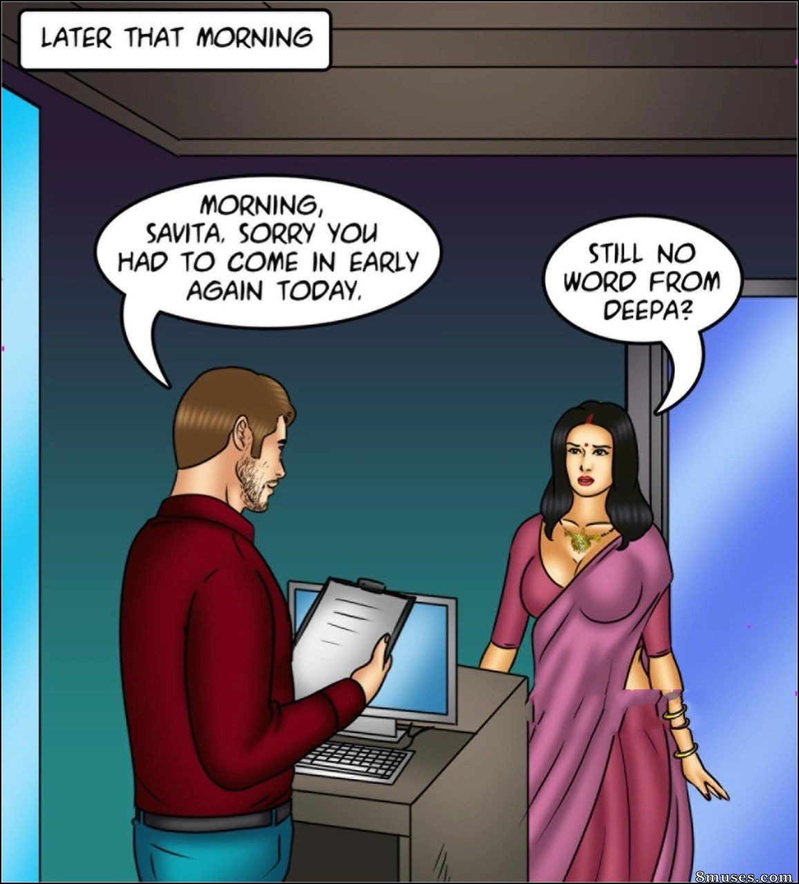 Kirtu.com Comics - Savita Bhabhi - Épisode 149 - Sur le rebond - Page 24