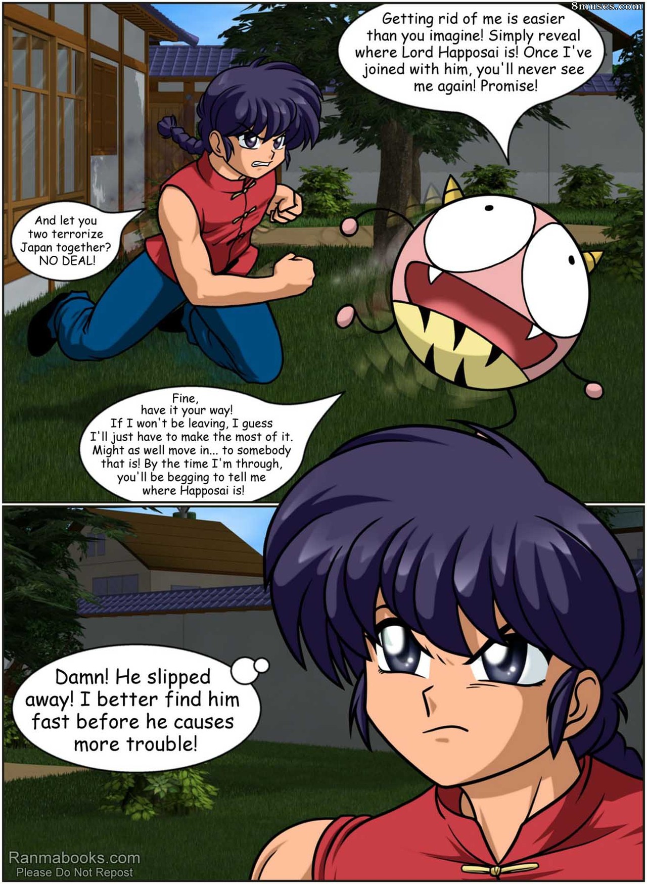 Ranma Books Comics - Demônios pequenos e horny - Página 4