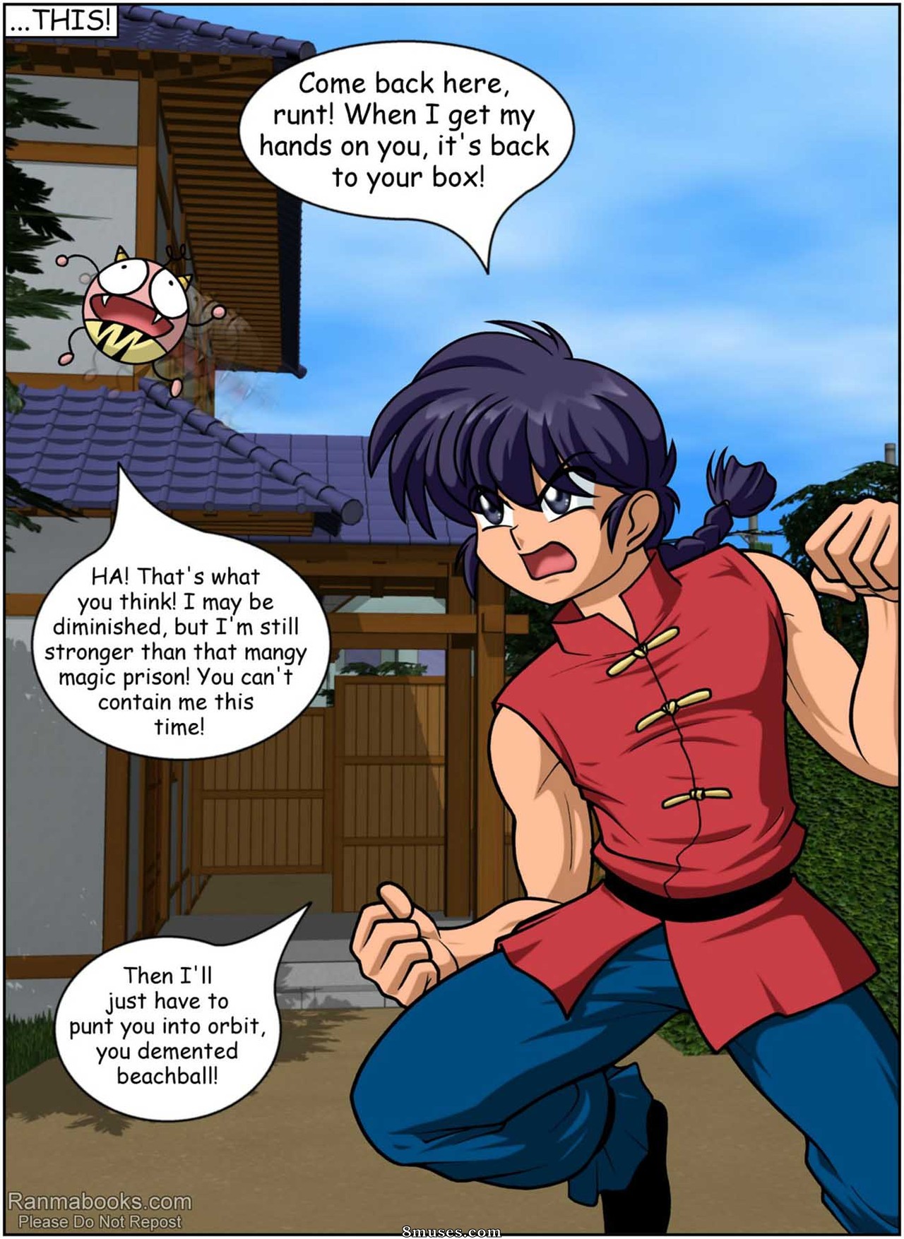 Ranma Books Comics - Demonios pequeños y horny - Página 3