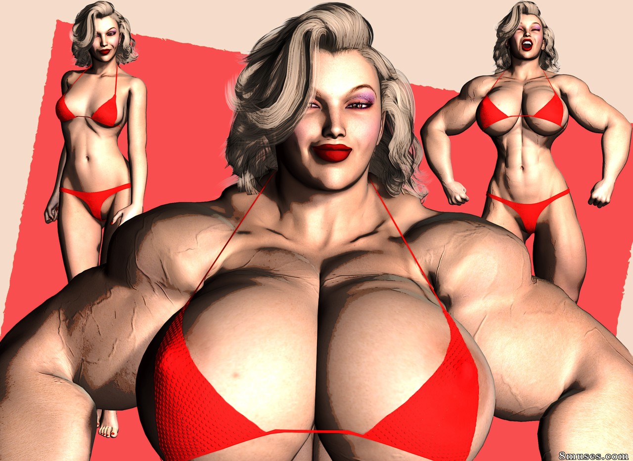 Mighty Female Muscle Comix - Too Big For Her Own Good - Page 21