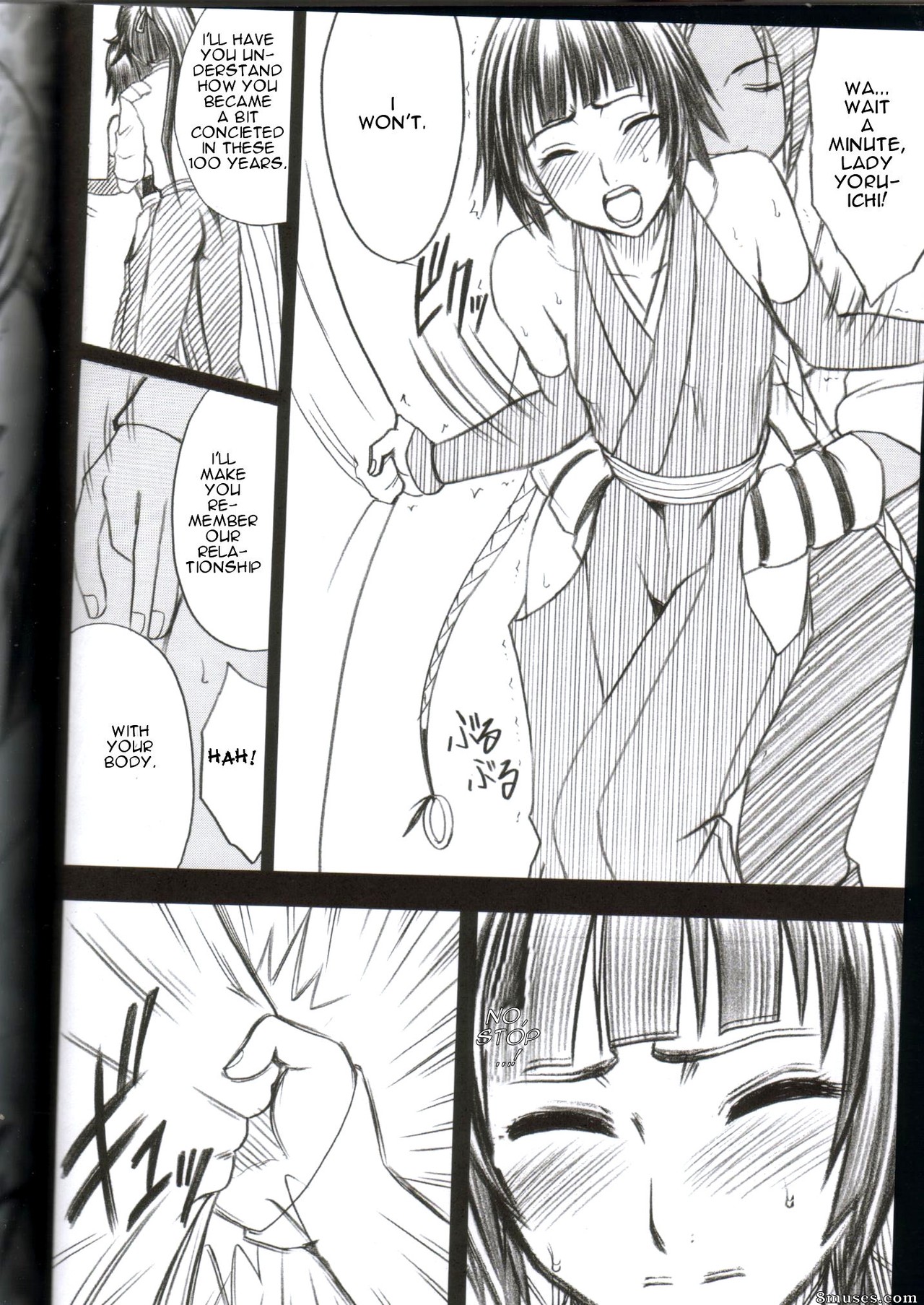 Crimson Hentai - Doujinshi de Bleach - Amante marrom - Página 19