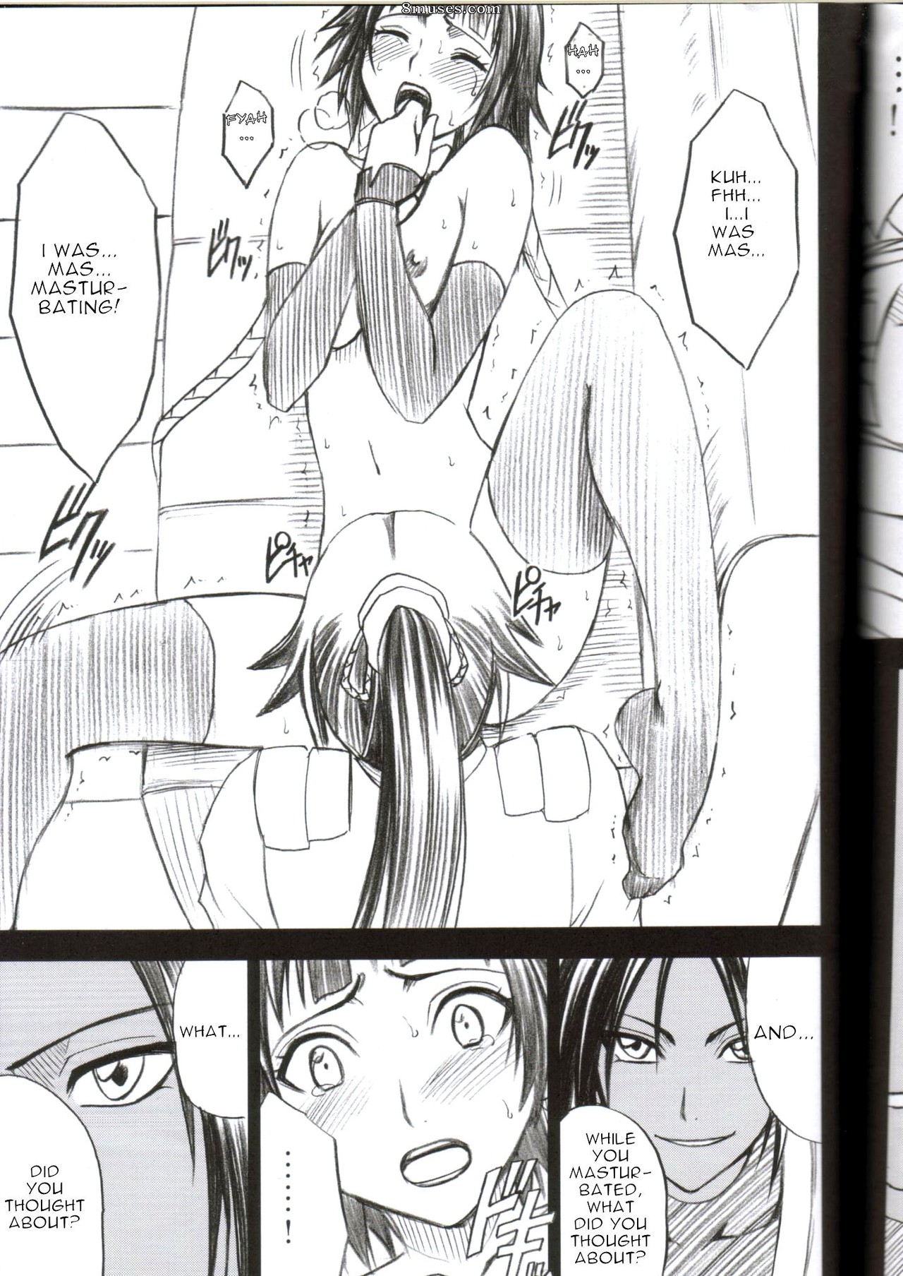 Crimson Hentai - Doujinshi Bleach - Amour brun - Page 46