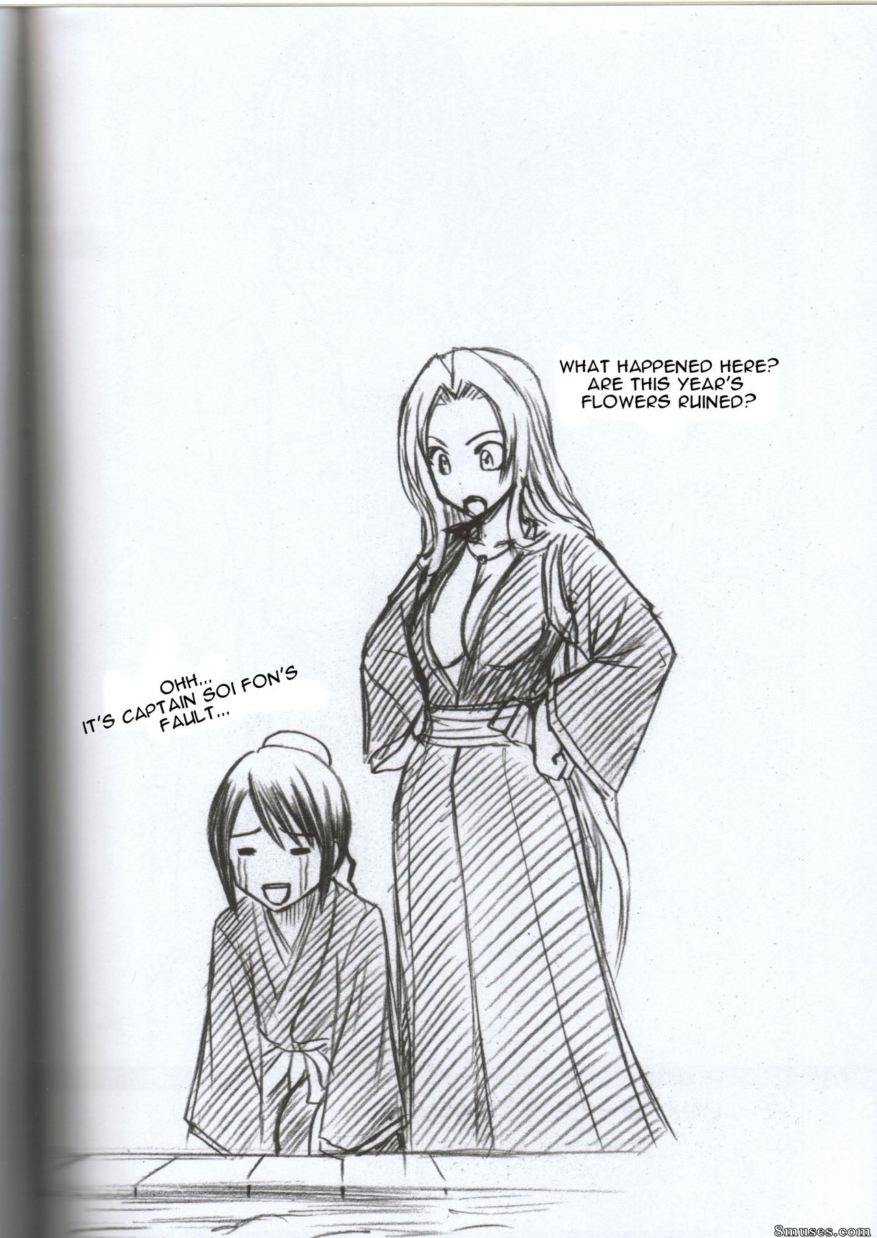 Crimson Hentai - Doujinshi Bleach - Amour brun - Page 71