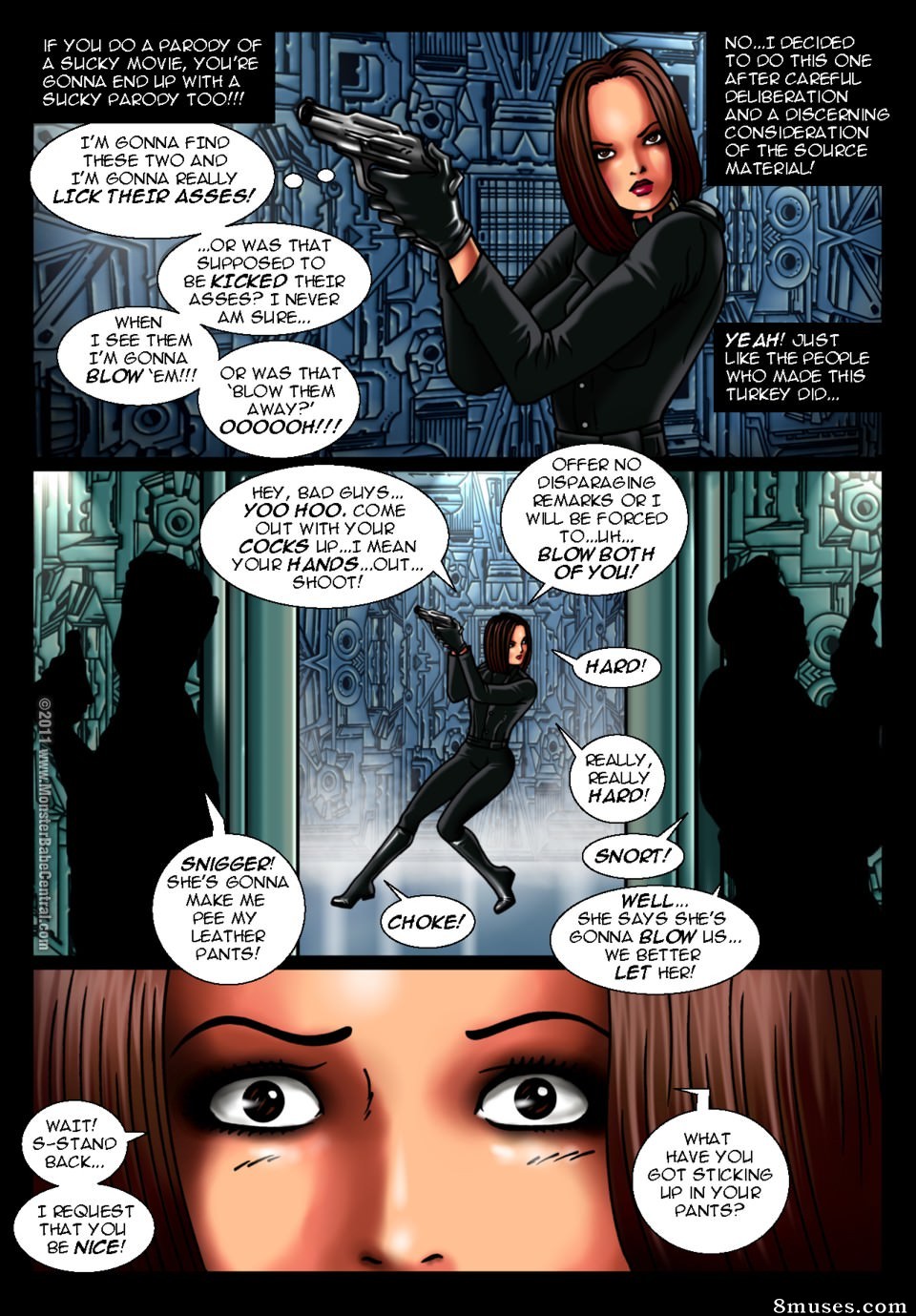 Space Babe Central - Demolisher Man - Page 2