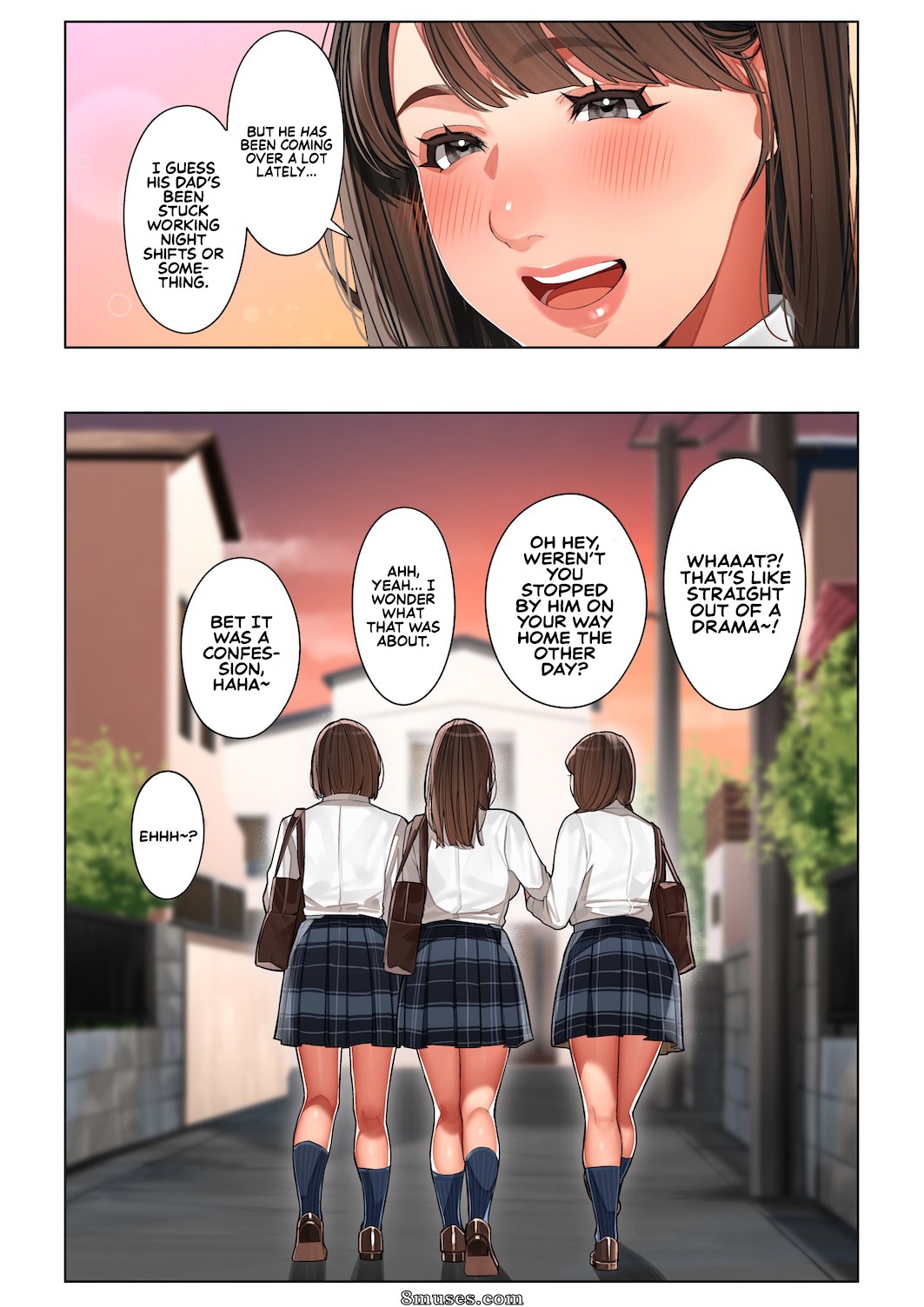 Sakura no Tomoru Hi e - Kyouko-san, a mãe da minha amiga de infância - Kyouko, a mãe da minha amiga de infância - Página 58