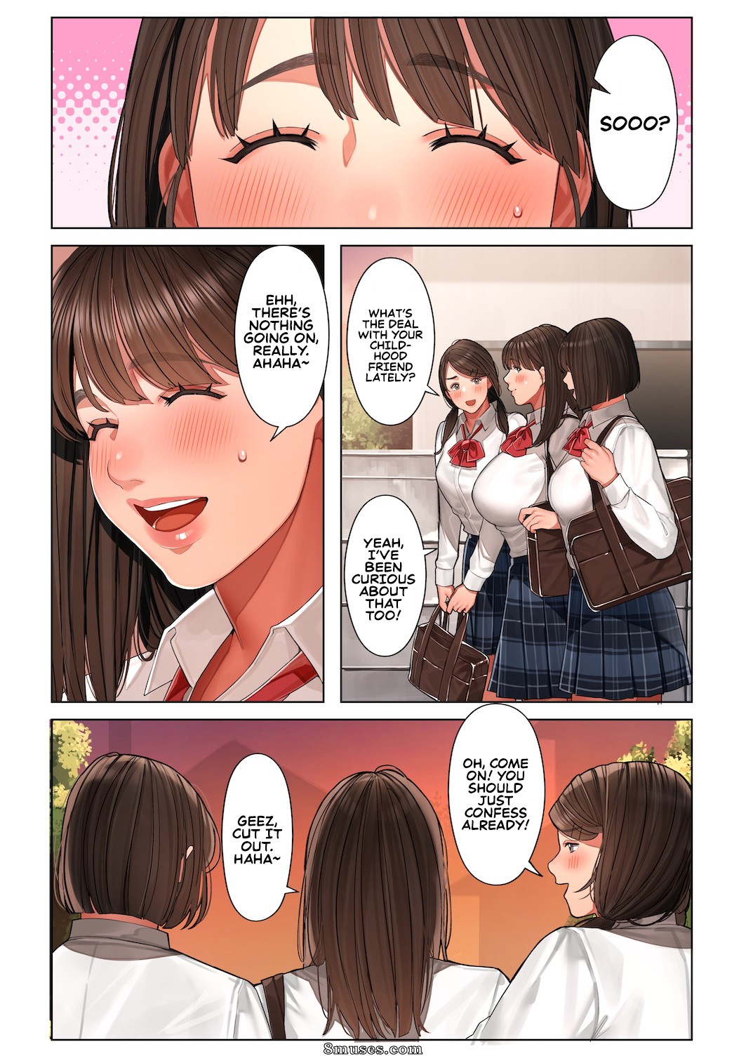 Sakura no Tomoru Hi e - Kyouko-san, a mãe da minha amiga de infância - Kyouko, a mãe da minha amiga de infância - Página 57